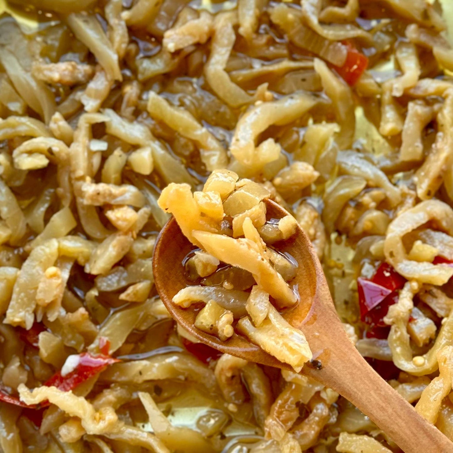 Hot Eggplant Strips