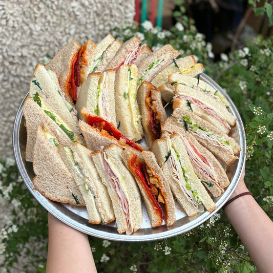 Tramezzini on a Tray