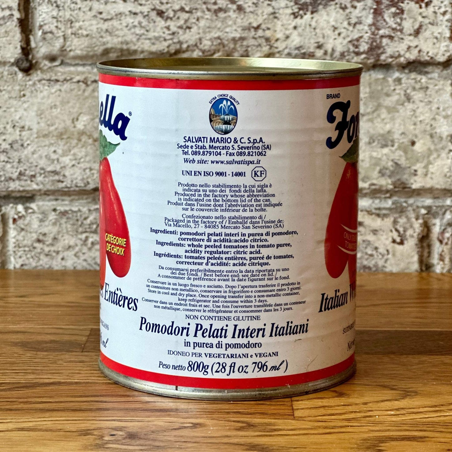 Fontanella Italian Whole Peeled Tomatoes