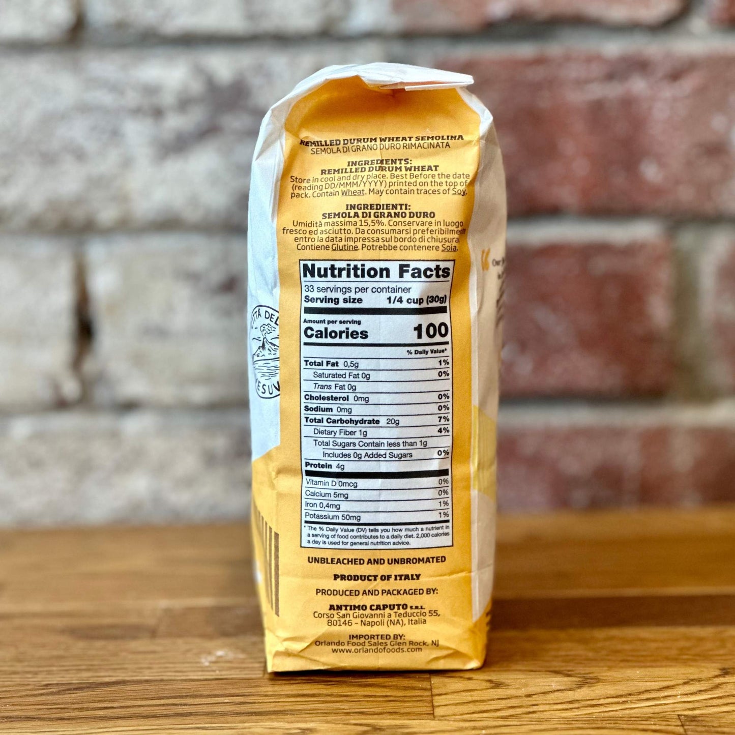 Caputo Durum Wheat Semolina Flour