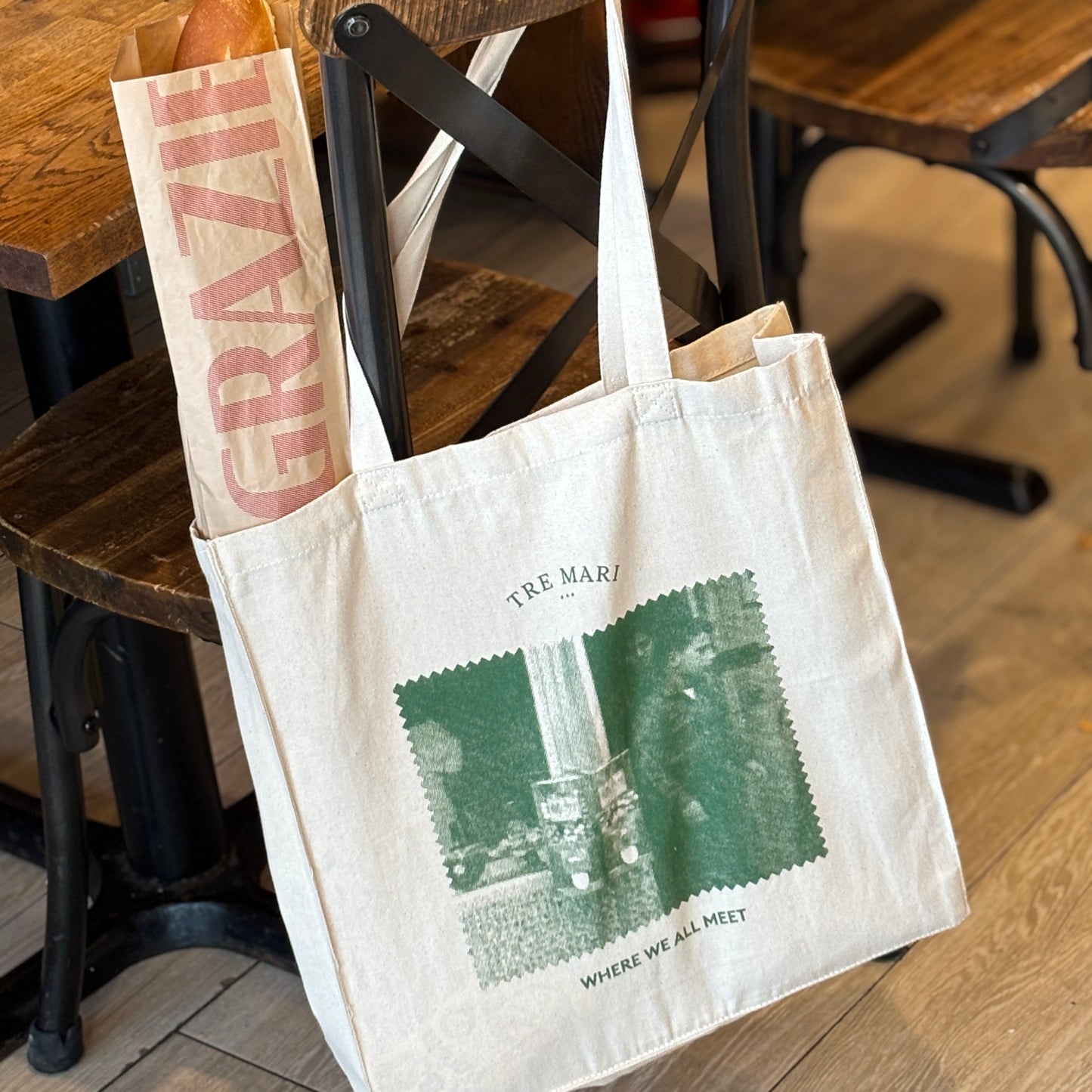 'Where We All Meet' Tote Bag