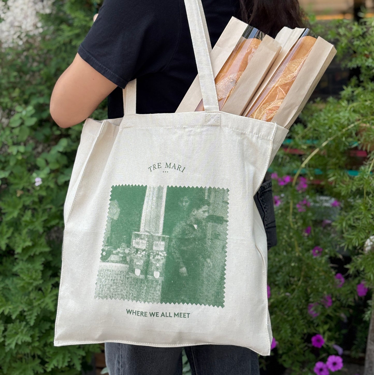 'Where We All Meet' Tote Bag