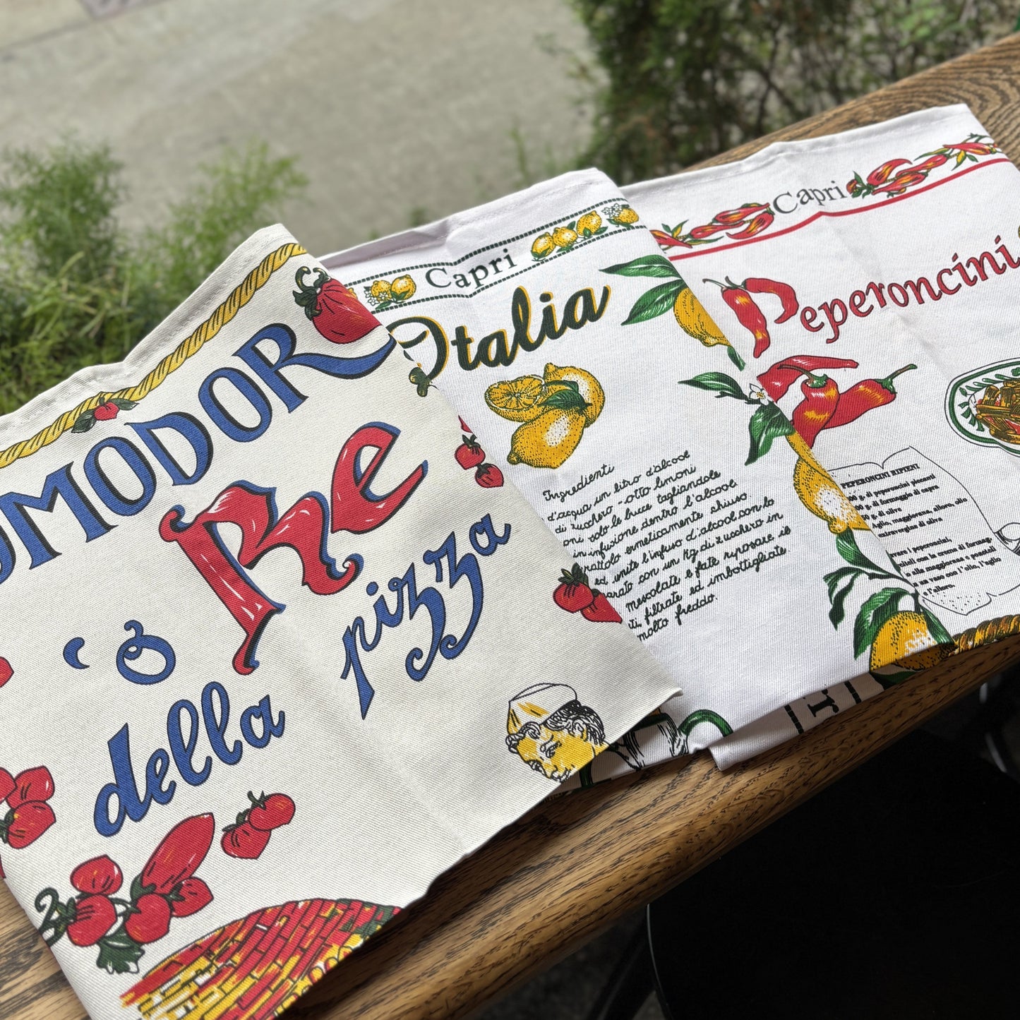 Italian Mapina Tea Towels