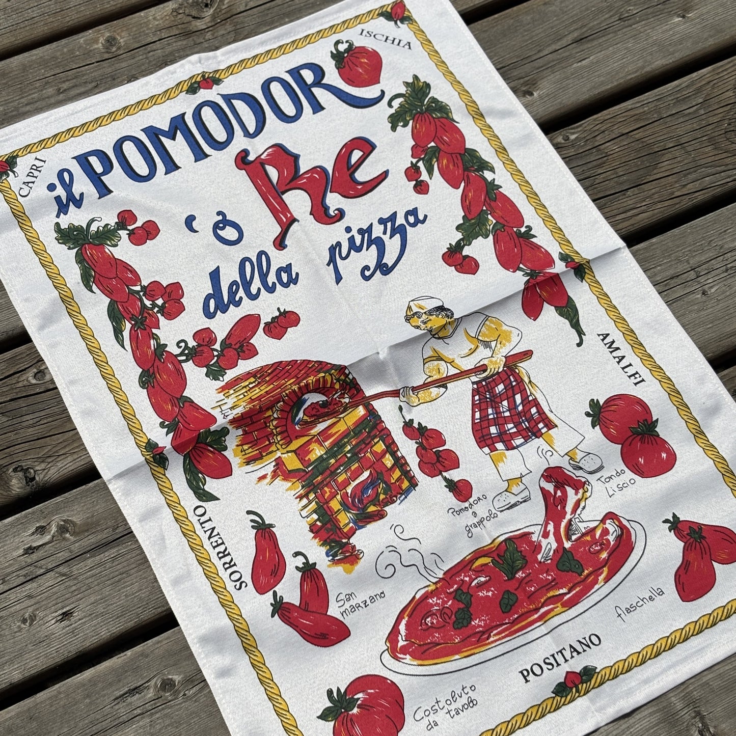 Italian Mapina Tea Towels