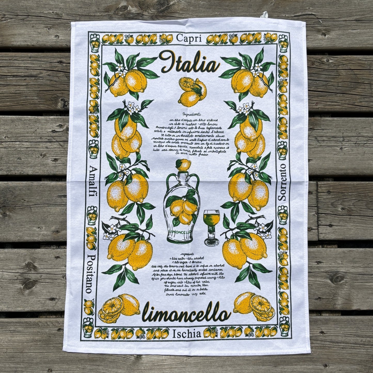 Italian Mapina Tea Towels