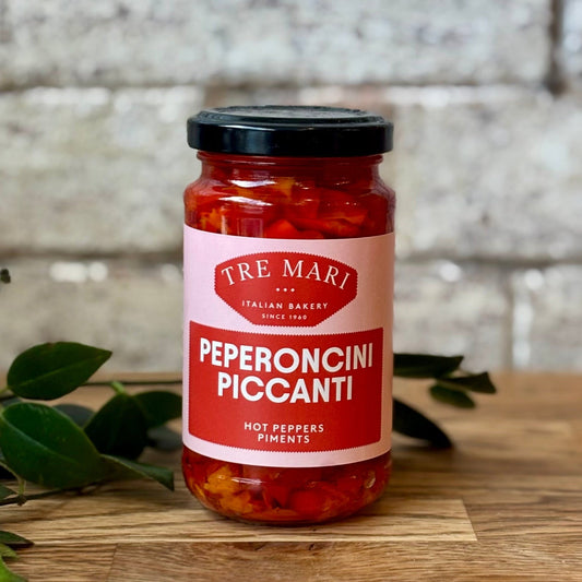 Tre Mari Pepperoncini Piccanti - Hot Peppers