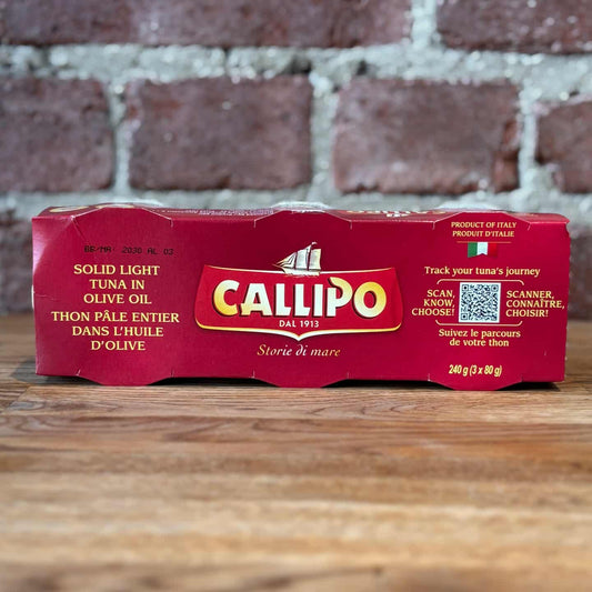 Callipo Solid Light Tuna in Olive Oil (Pack of 3)