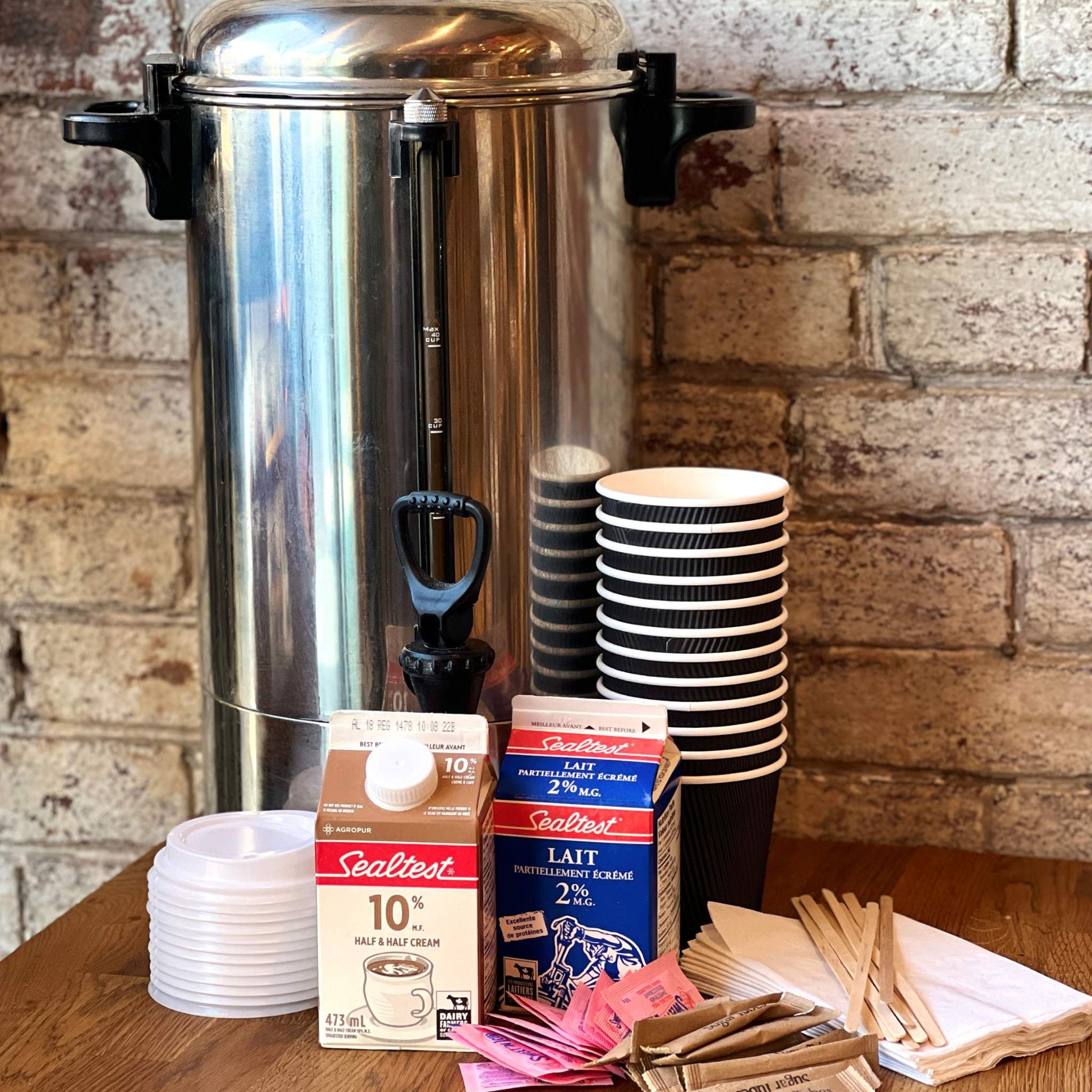 Coffee for Receptions, Tre Mari Bakery