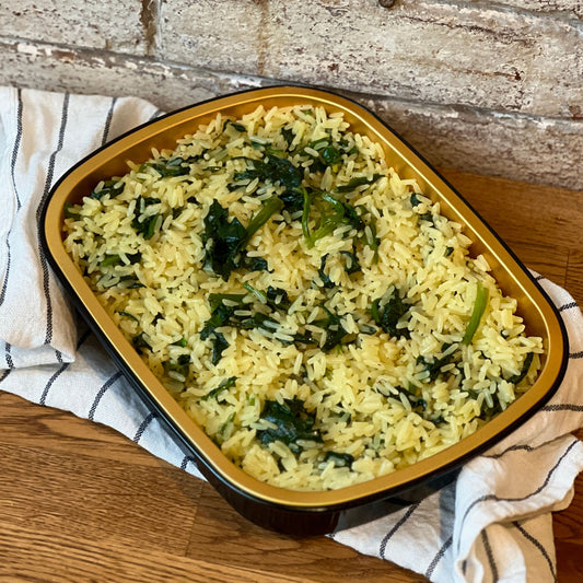 Rice with Spinach