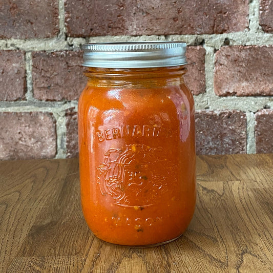 Homemade Tomato Sauce - Alla Vodka with Pancetta